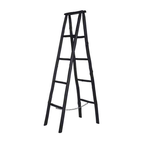 landheer Koopje fout Zwarte decoratieve ladder - BePureHome Drape - LUMZ.be