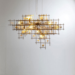 Gouden design hanglamp
