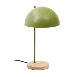 Design tafellamp met hout